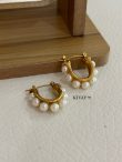 Pearl affair earrings